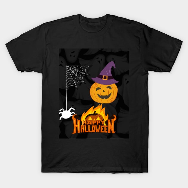 Happy halloween day t shirt T-Shirt by Metro Boomin